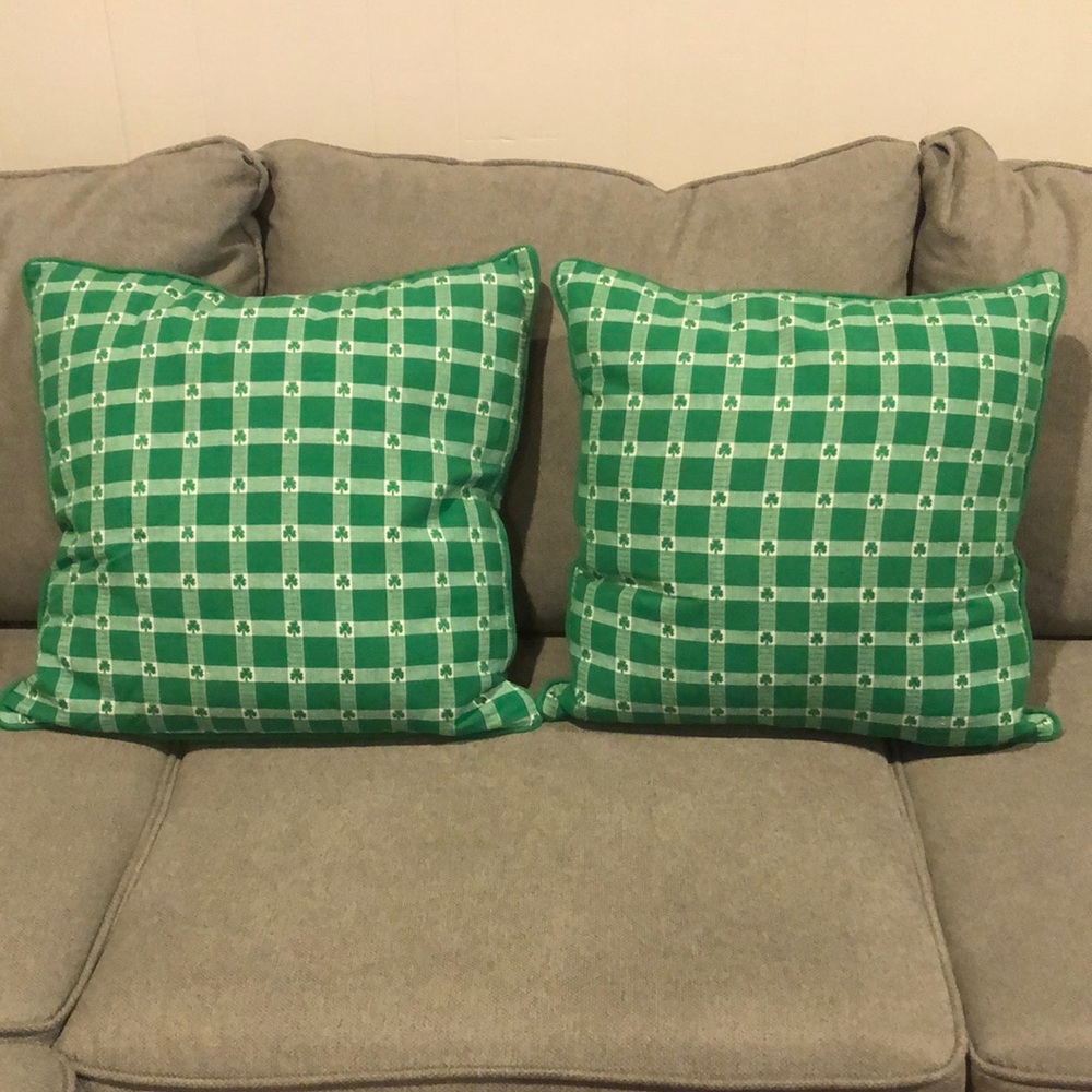 St. Paddy’s Day Throw Pillows- Set of 2